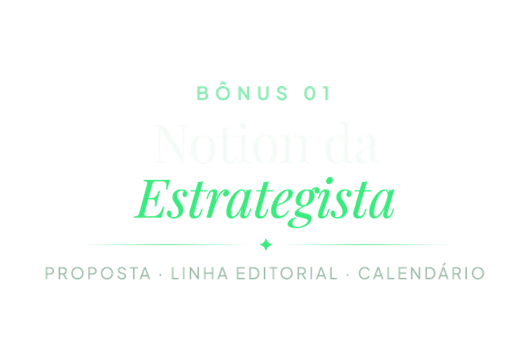 Notion da Estrategista
